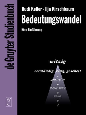cover image of Bedeutungswandel